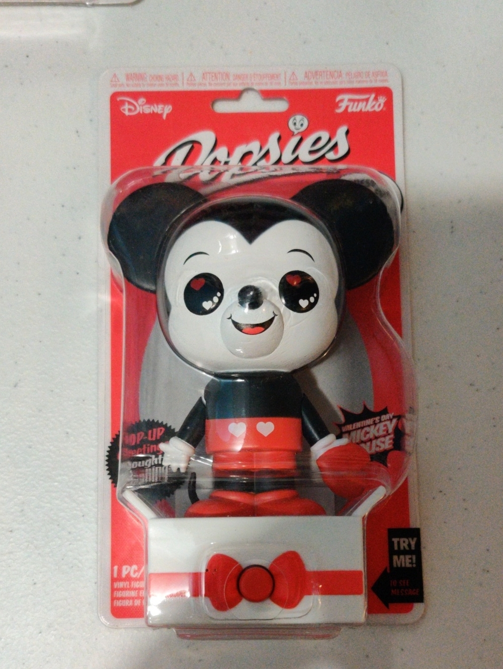 Funko Ososies Mickey Mouse Figure - Red, Black & White